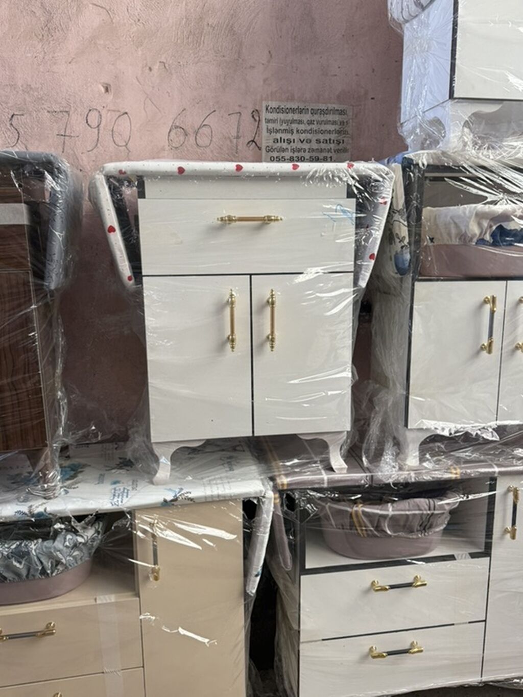 Mətbəx üçün çoxfunksiyalı dolab və komodlar - Modellər: İki qapılı — Mətbəx mobilyası, Bakı (4)