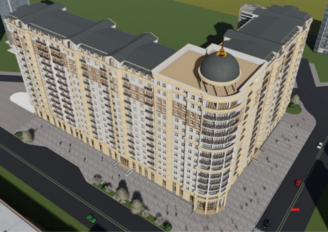 Satılır 1 otaqlı yeni tikili 54.8 m² — Mənzil, Bakı (6)