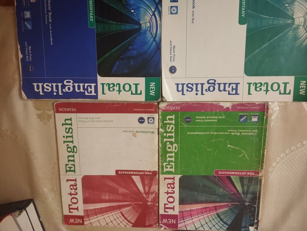 Total English Elementary ve pre intermediate levellerde kitablar — Digər, Masazır