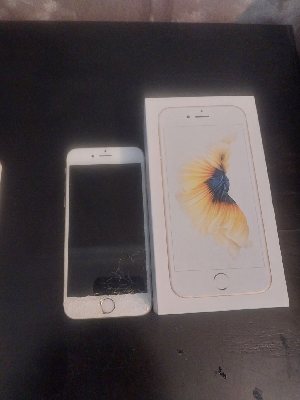 IPhone 6s, 64 GB, Qızılı, Qırıq — Apple iPhone, Bakı (3)