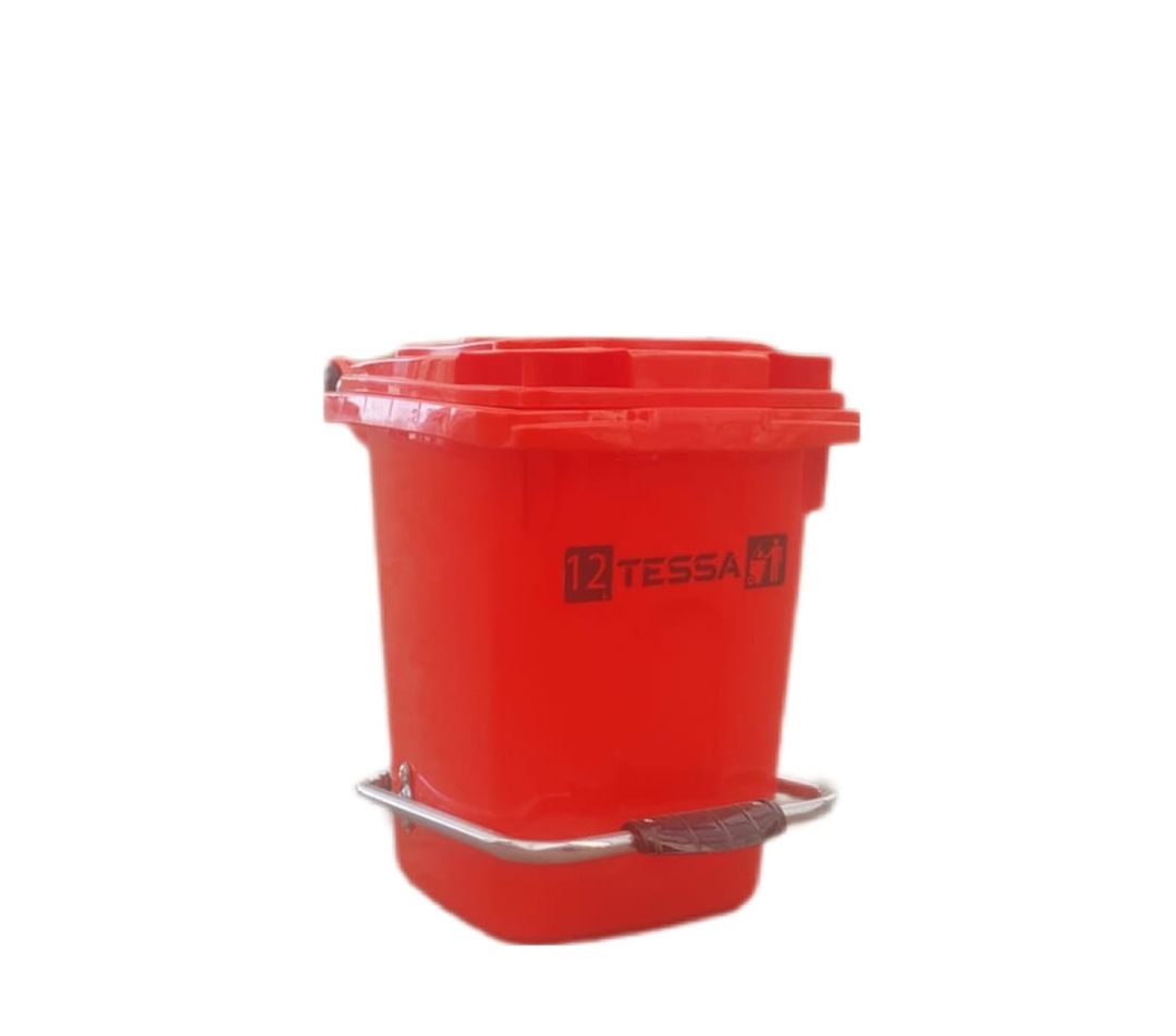 Zibil qabı Tessa pedallı, qırmızı, 12 l — Mallar, Bakı (2)