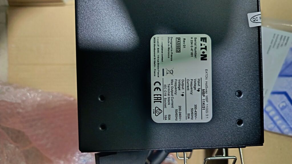 UPS baypass MBP11Ki31 Eaton HotSwap MBP 11000i 6KVA, 8KVA və 11KVA — UPS, Bakı (2)