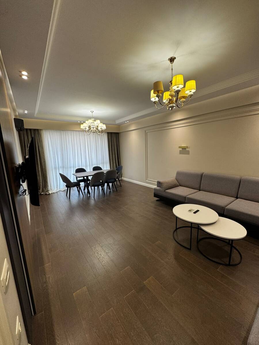 İcarəyə verilir 4 otaqlı yeni tikili 130 m² — Mənzil, Bakı (2)