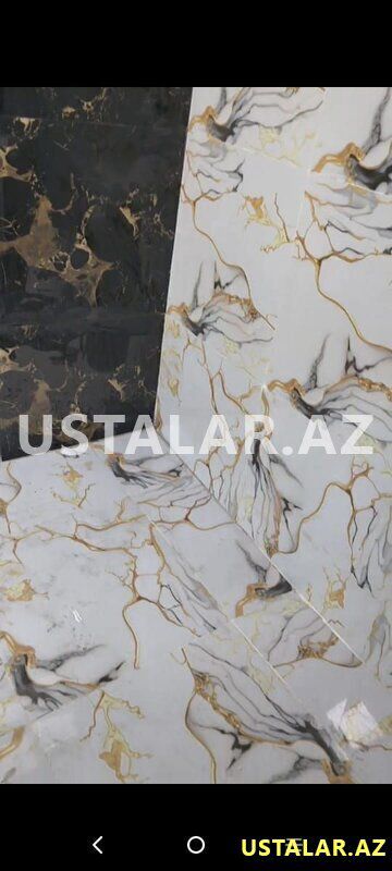 Kafel metlax, kermoqranit — Plitə işləri, Gəncə (7)