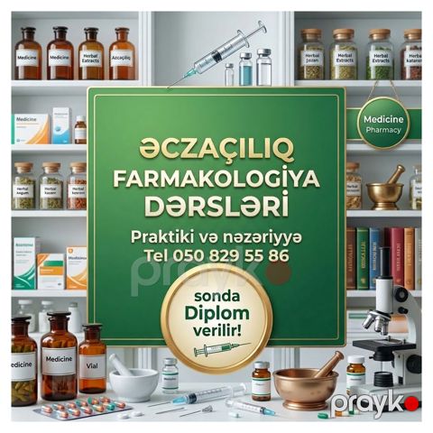 Əczaçılıq Farmakologiya dərsləri Praktiki dərslər — Bakı