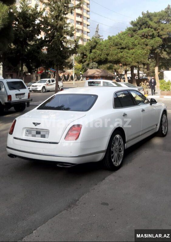 Bentleyy Mulsanne, 2016 il — Minik avtomobili icarəsi, Bakı (3)