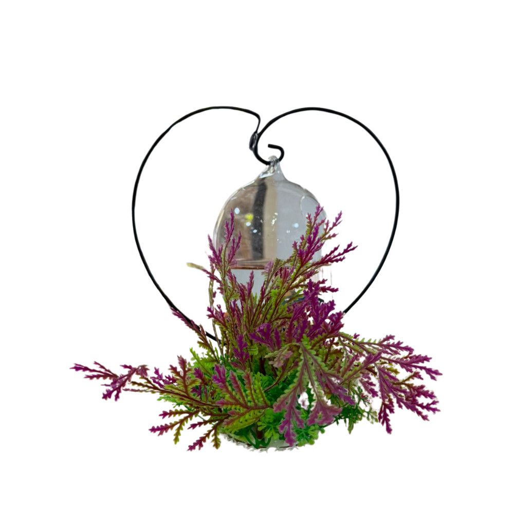 Akvarium üçün süni bitki 12, yaşıl/bənövşəyi — Mallar, Bakı