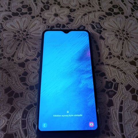 Samsung A10e, 32 GB, rəng - Mavi, Barmaq izi — Kürdəmir
