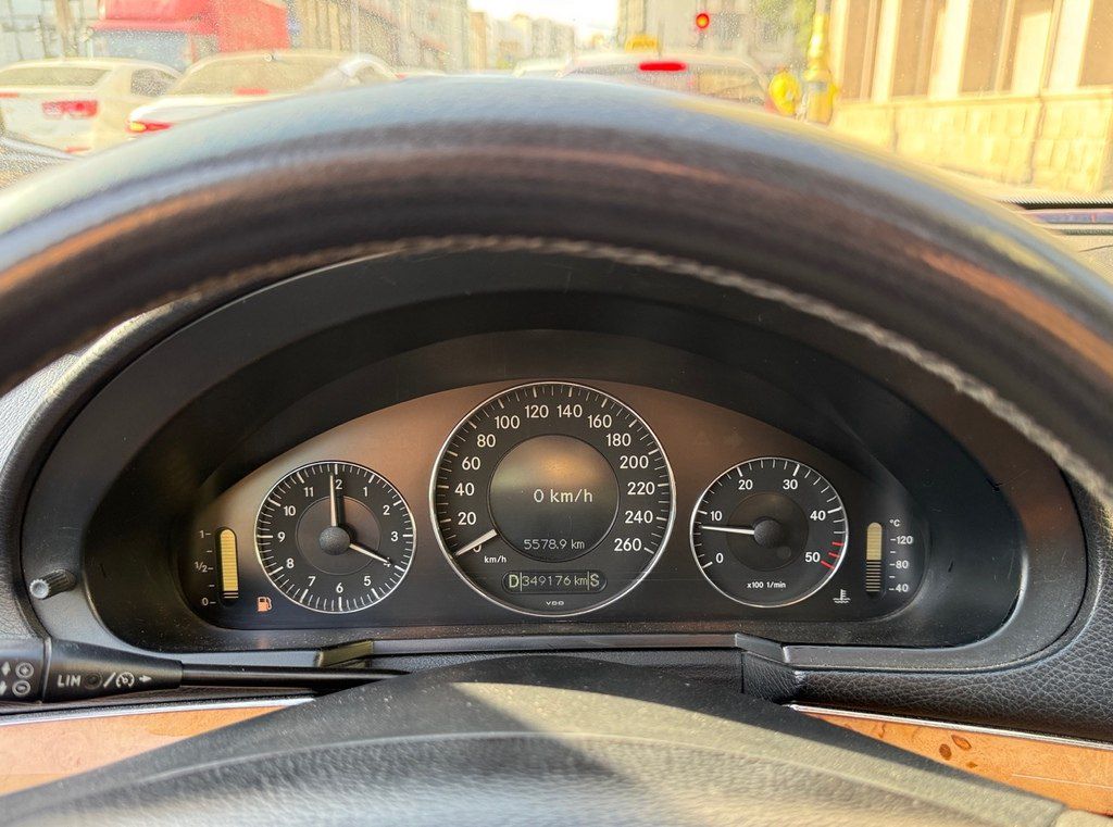 Mercedes E 220, 2.2 L, 2006 il, 350 000 km — Avtomobillər, Bakı (12)