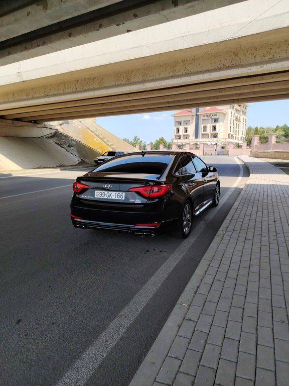 Hyundai Sonata, 2.0 L, 2015 il, 185 528 km 99-GK-166 — Avtomobillər, Yevlax (6)