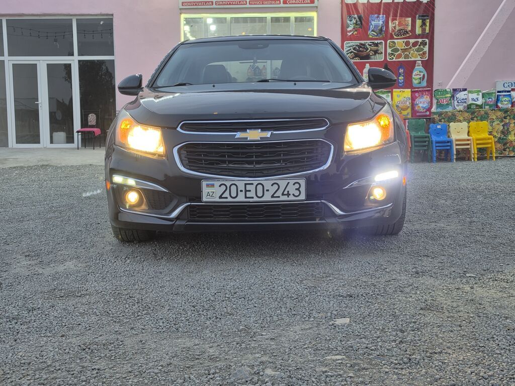 Chevrolet Cruze: 1.4 l 2015 il 140000 km Sedan 20-EO-243 — Avtomobillər, Gəncə