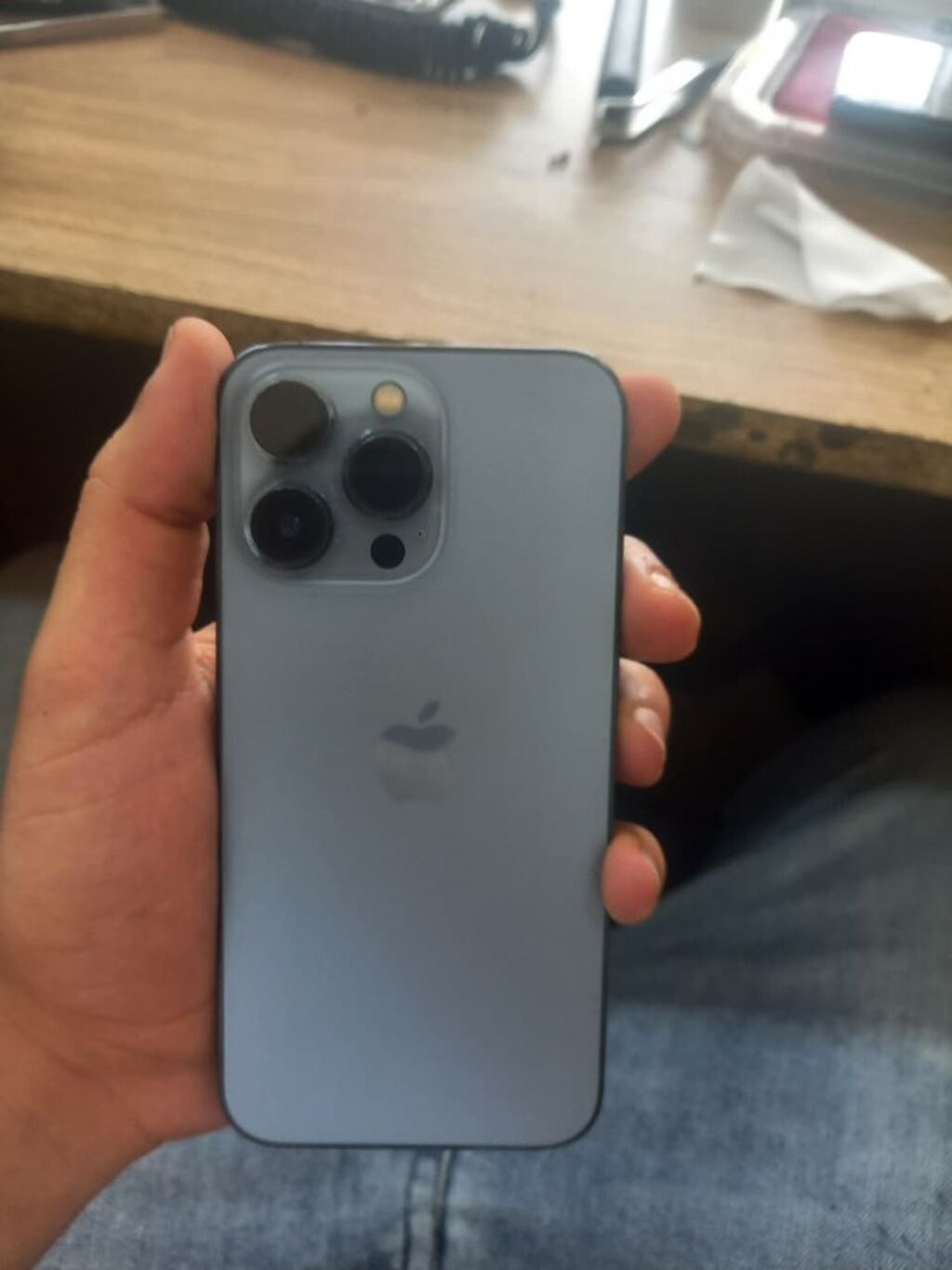 IPhone 13 Pro, Mavi, Simsiz şarj — Apple iPhone, Tovuz (4)