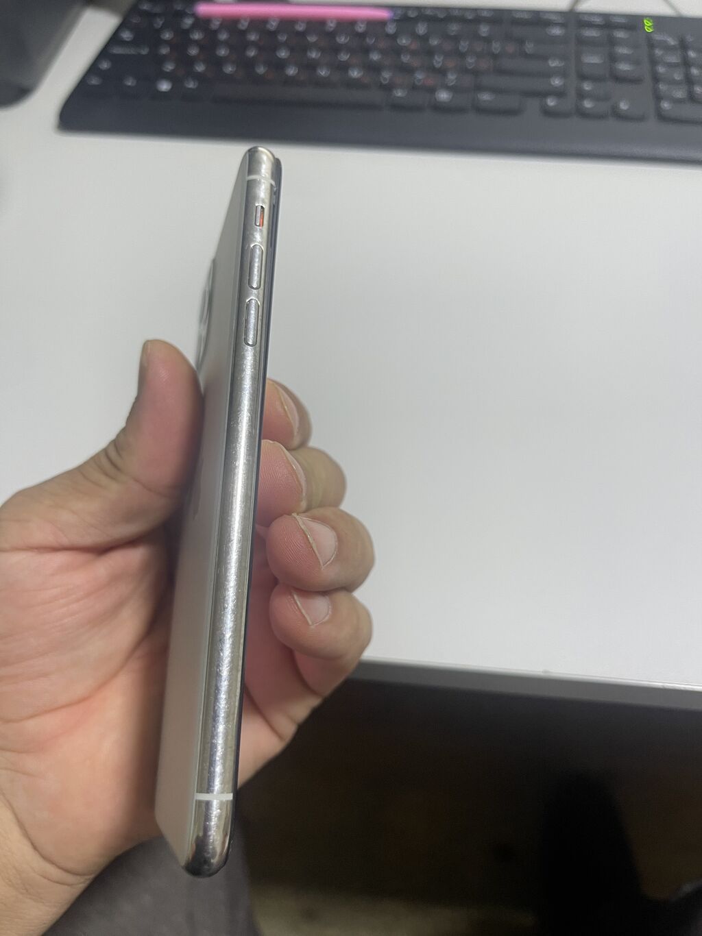 IPhone 11 Pro Max, 256 GB, White Titanium, Face ID — Apple iPhone, Lənkəran (9)
