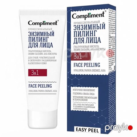 Üz üçün pilinq Compliment 3in1 80 ml — Bakı