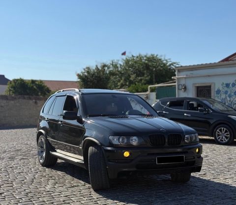 BMW X5, 4.4 L, 2002 il, 382 477 km — Bakı
