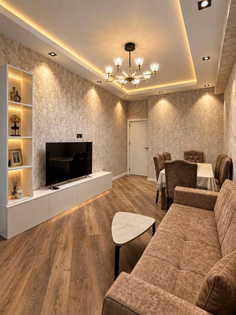 İcarəyə verilir 2 otaqlı yeni tikili 70 m² — Bakı