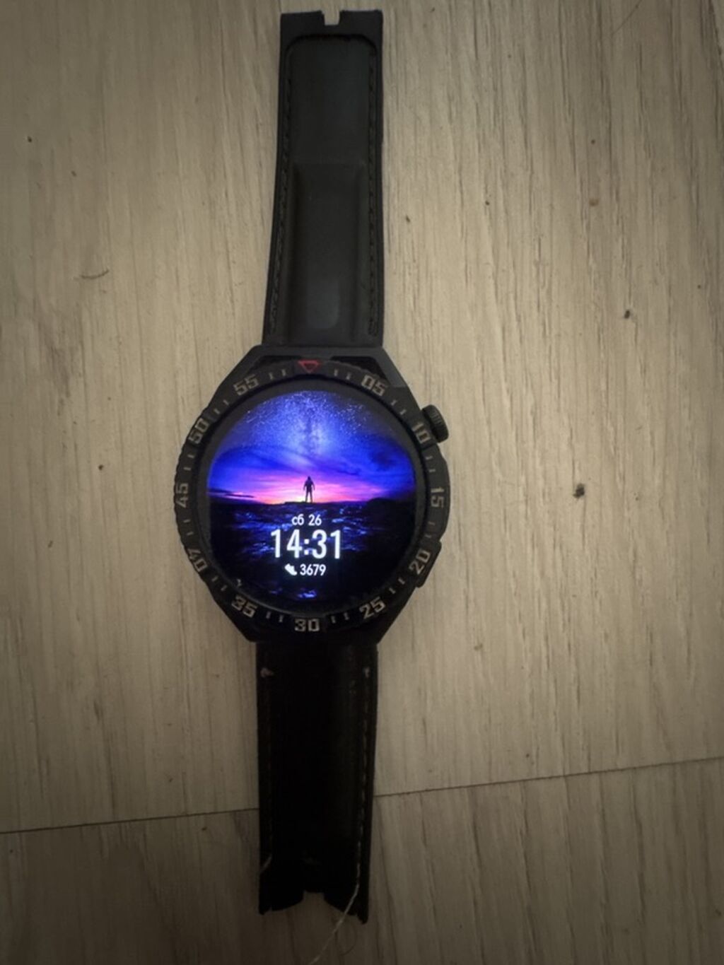 Ağıllı saat – dairəvi sensor ekran, idman üslublu bezel və yan idarə — Ağıllı saatlar, Bakı (2)
