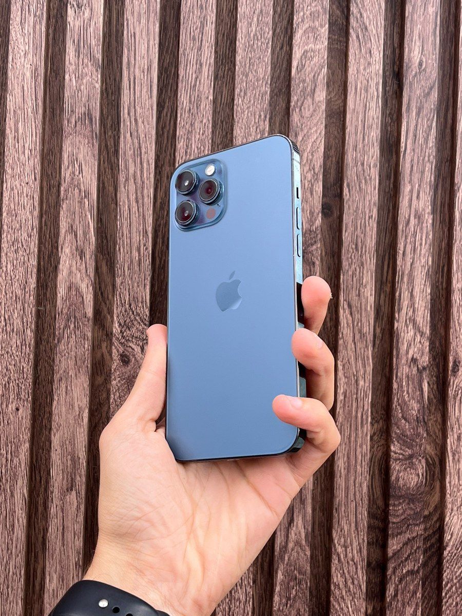 Apple iPhone 12 Pro Max Pacific Blue 256GB/6GB — Smartfonlar, Bakı (3)