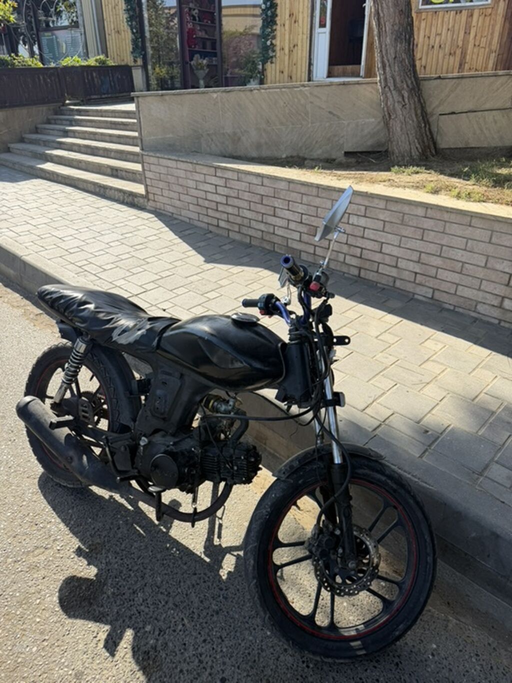 Moped/Motosiklet – şəhər içi sürüş üçün praktik benzinli model 77-NV-167 — Mopedlər və skuterlər, Bakı (4)