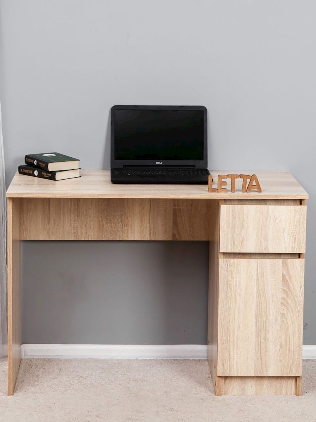Kompüter masası Letta, Ldsp, bej, 75x50x106 sm — Mallar, Bakı (3)