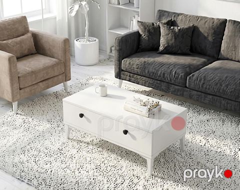 Jurnal masası EP139, laminat, 38.6x90x60 sm, ağ — Bakı