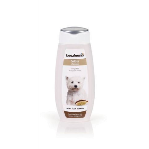 Ağ itlər üçün şampun Beeztees Colour Shampoo düyü ekstraktı ilə 300 ml — Bakı