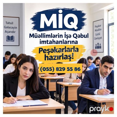 Miq Sertifikasiya imtahanına Hazırlıq Kursu — Bakı