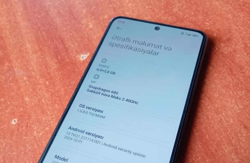 Redmi Note 11, 128 GB, rəng - Qara, İki sim kartlı — Xiaomi, Naftalan (2)