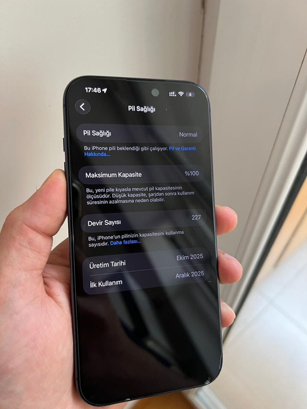 IPhone 17 Pro Max, 256 GB, Mavi, Face ID — Apple iPhone, Bakı (5)