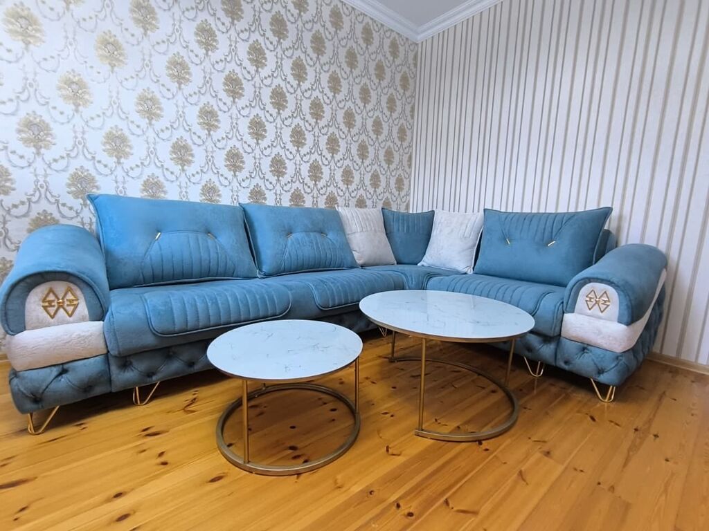 Endirim olundu Yataq dəsti satılır 450₼. matrası var.Ünvan — Mebel, Bakı (2)