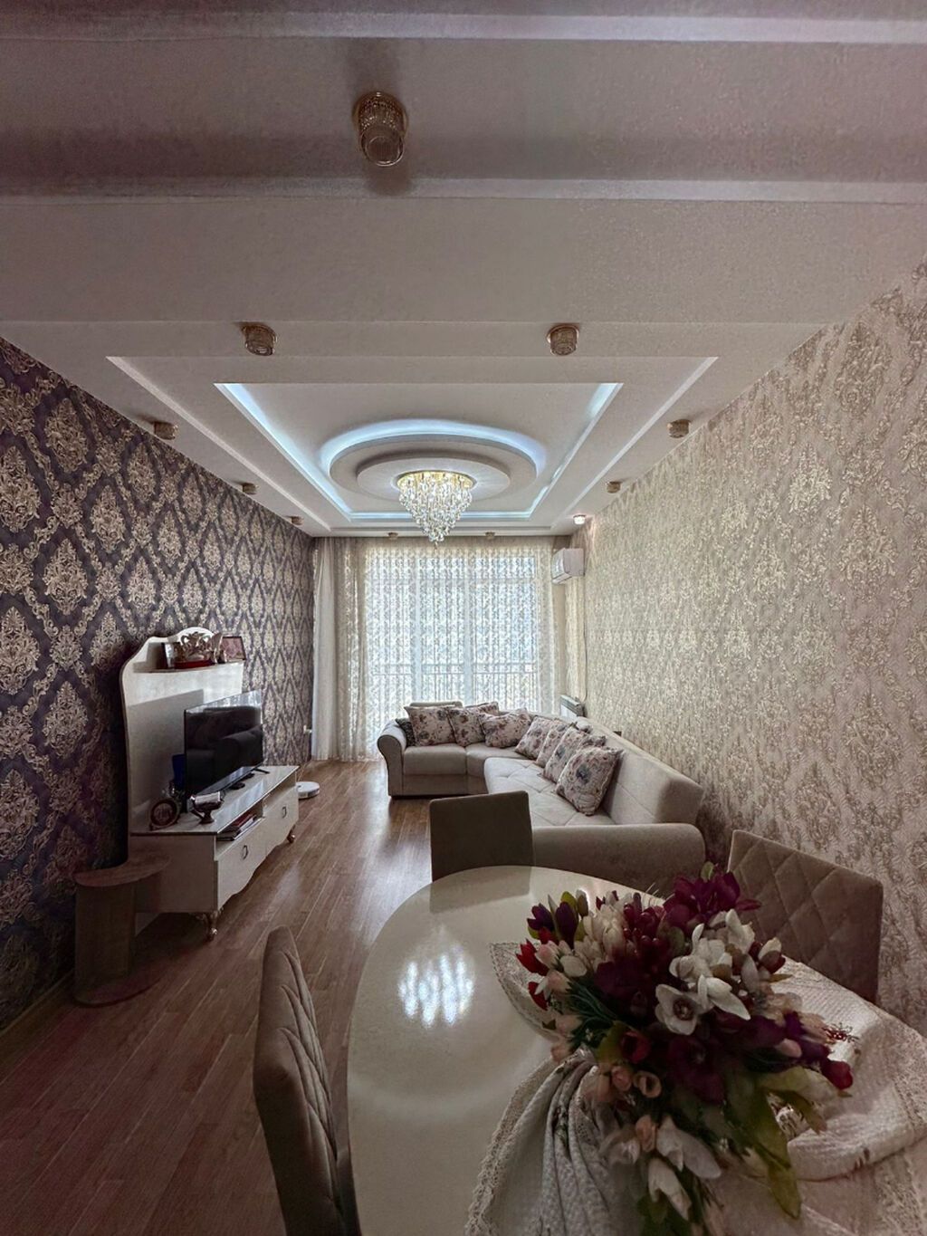 3 otaqlı, Yeni tikili, 107 kv. m — Mənzil, Bakı (7)