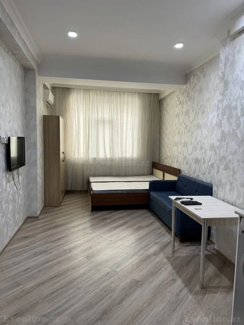 Kirayə verilir 1 otaqlı Mənzil Yeni tikili 30 m² Bakı, Nərimanov r., Gənclik m — Bakı