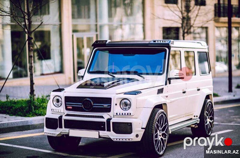 Mercedes Brabus Galik — Minik avtomobili icarəsi, Bakı (4)