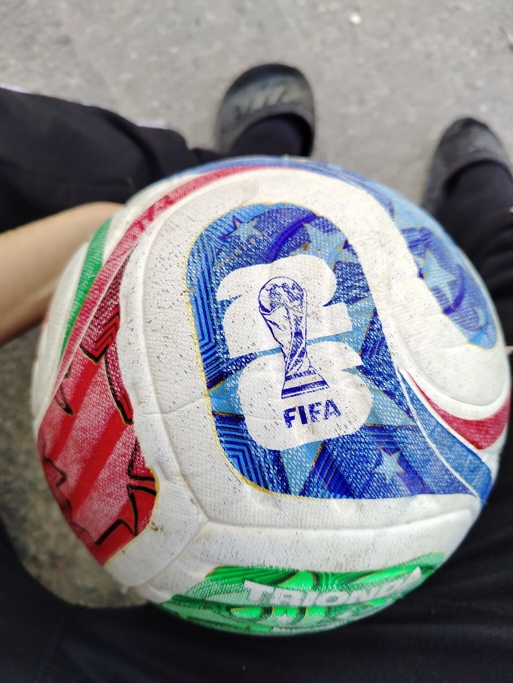 Futbol topu – Trıomda (Fıfa loqolu dur 40 real alcya endirim olacaq — Top oyunları, Masazır (2)
