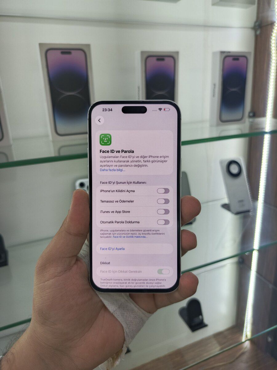 Apple iPhone 14 Pro Max Silver 128GB/6GB — Smartfonlar, Bakı (7)