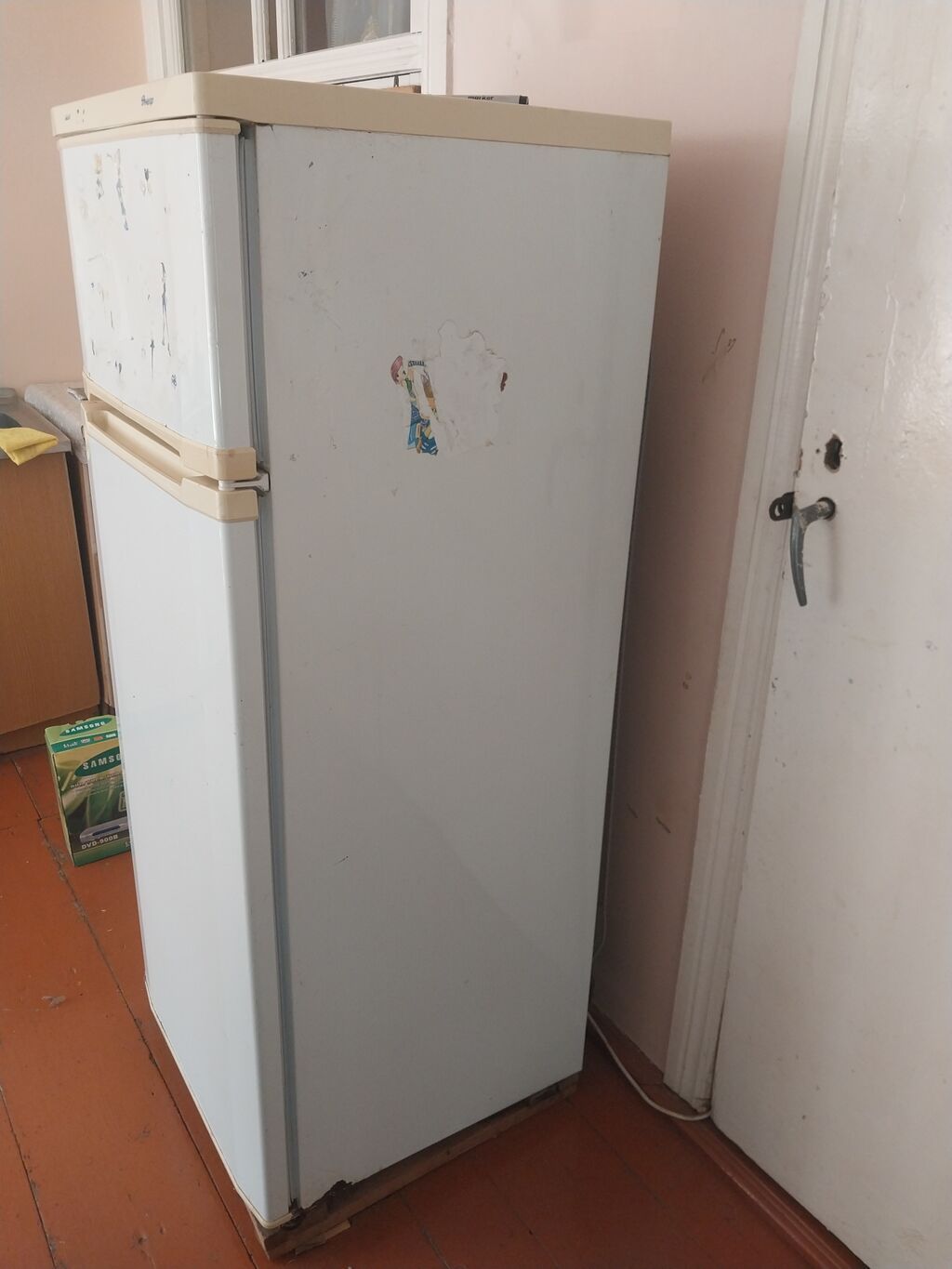İşlənmiş 2 qapılı Dnepr Soyuducu Satılır, rəng - Ağ — Soyuducular, Masallı (3)