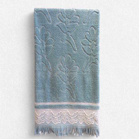 Dəsmal Firuzə, firuzəyi, 70х140 sm — Bakı