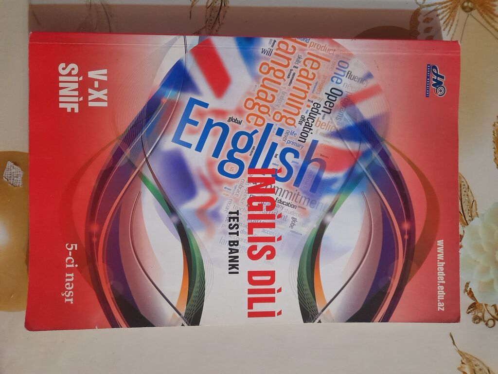 İngilis dili 5-ci sinif, 2014 il, Ünvandan götürmə — Kitablar, Masazır