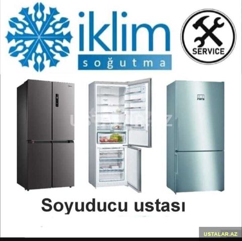 Soyuducu ustasi soyuducu təmiri 7/24 — Bakı