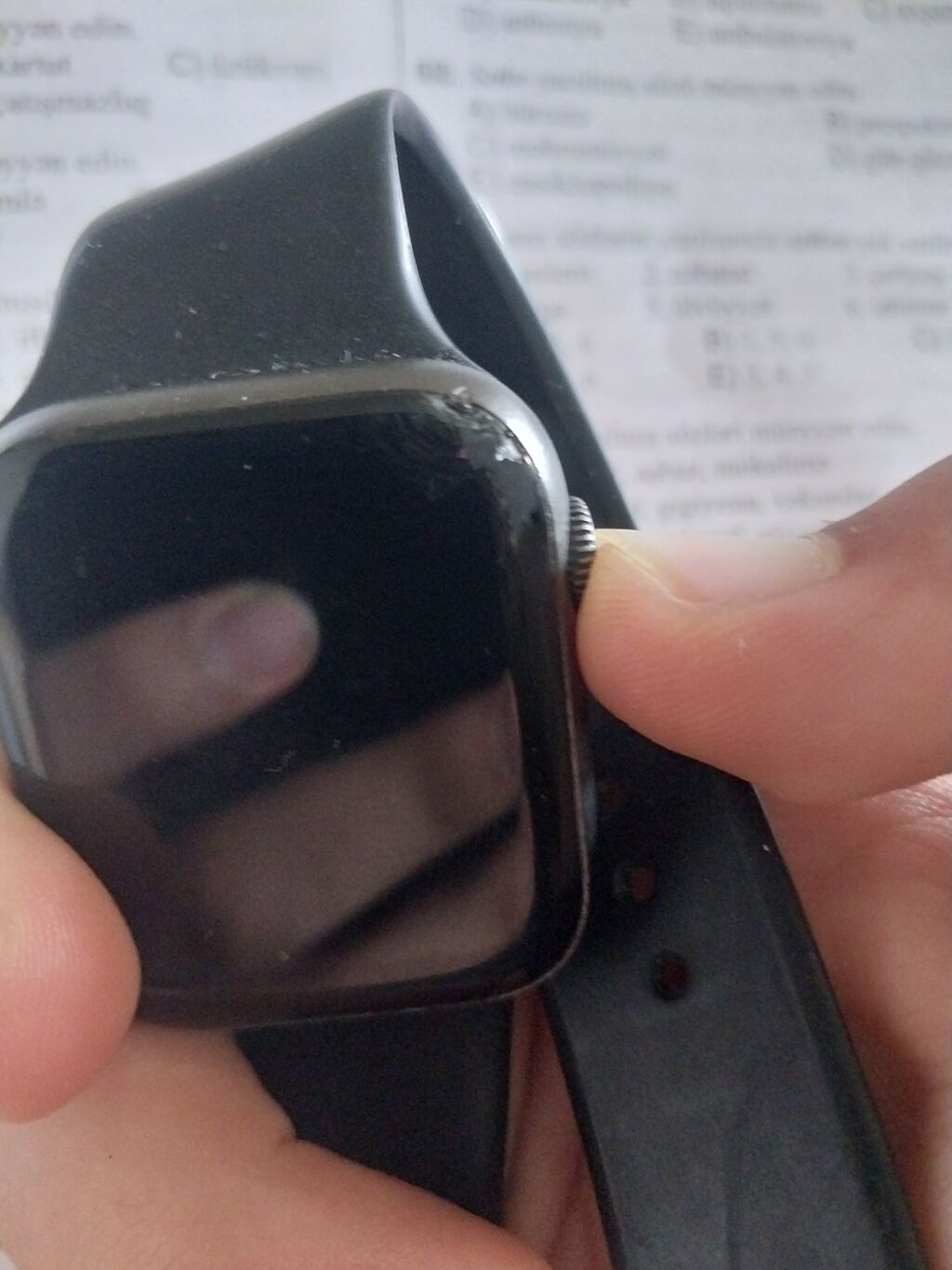 İşlənmiş, Smart saat, Smart, Sensor ekran, rəng - Qara — Ağıllı saatlar, Bakı (4)