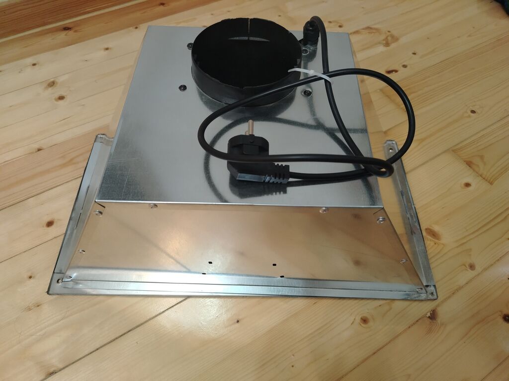 Aspirator rəng - Boz, Yeni — Mətbəx cixartma qapıları və aksesuarları, Masazır (2)