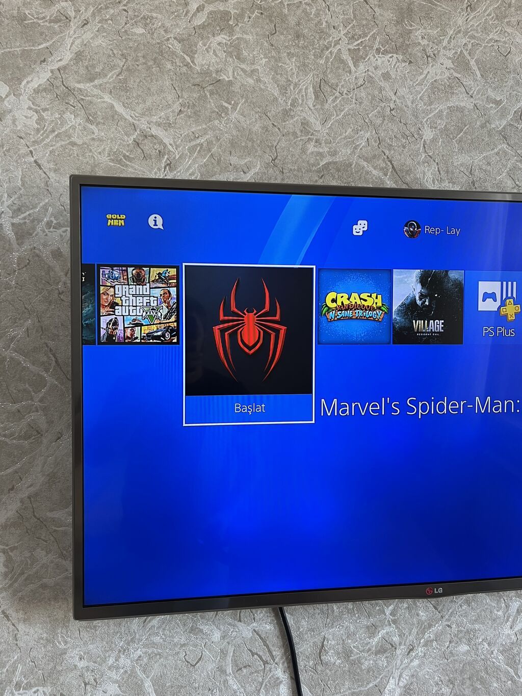 Playstation 4 slim model 1 TB yaddaş çox ideal vəziyyətdə.Prişifka — Oyun konsolları, Saray (9)