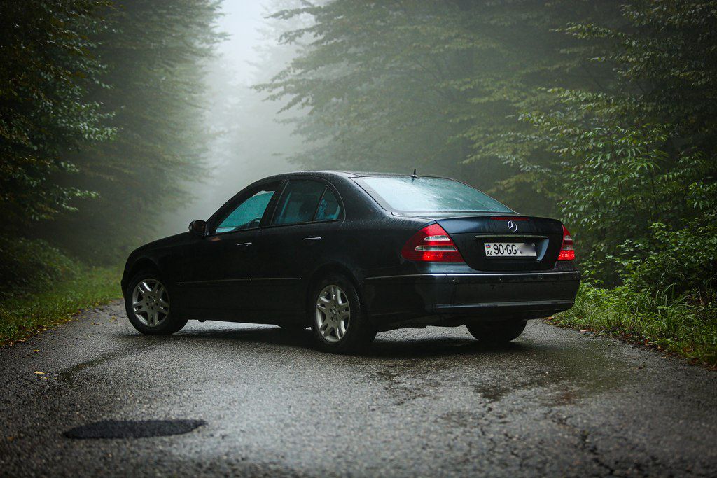 Mercedes E 240, 2.6 L, 2004 il, 179 400 km — Avtomobillər, Quba (3)