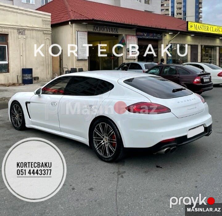 Porsche Panamera Turbo, 2016 il — Minik avtomobili icarəsi, Bakı (2)