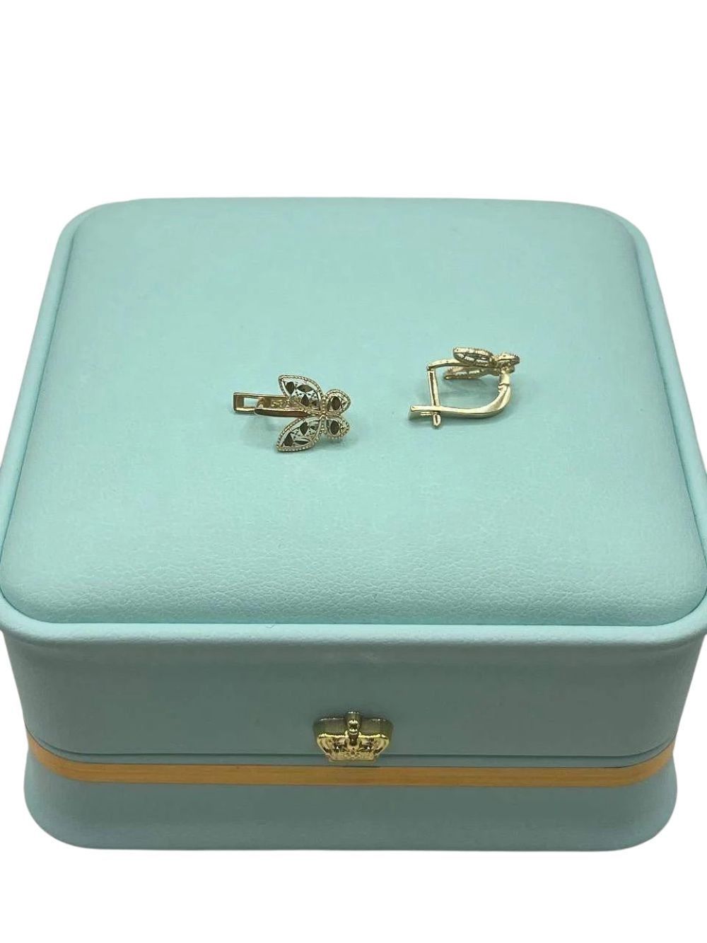 Uşaqlar üçün sırğa goldkids211s, qızıl 585 əyar No Brand — Mallar, Bakı