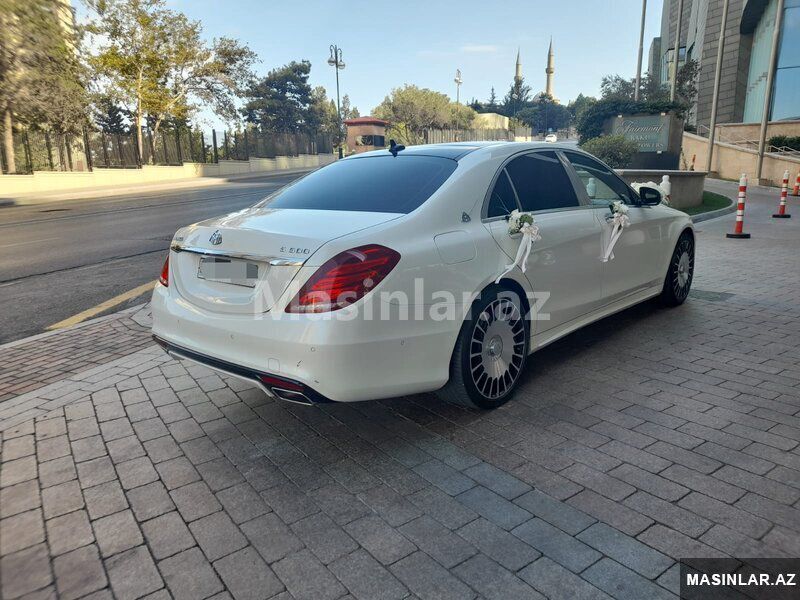Mercedes s600 Maybach, 2015 il — Minik avtomobili icarəsi, Bakı (2)