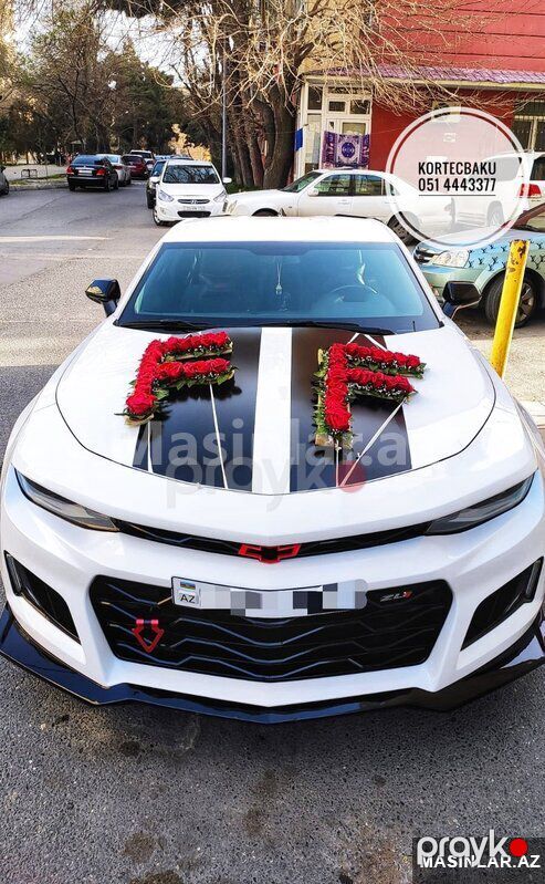 Chevrolet Cabriolet Camaro Toy maşını, 2018 il — Minik avtomobili icarəsi, Bakı (4)