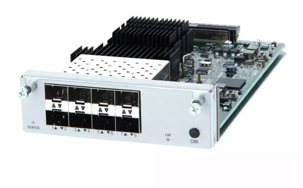 Cisco C4KX-NM 8 port SFP uplink module C4KX-NM-8SFP+ — Şəbəkə və server avadanlığı, Bakı (2)