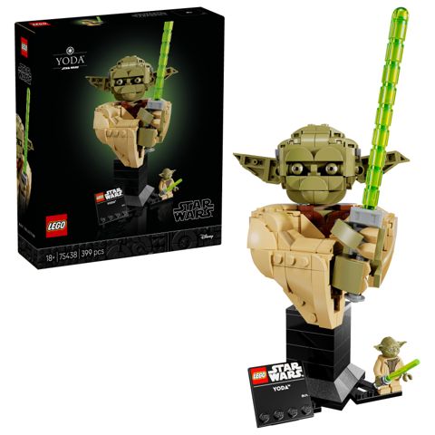 Konstruktor Lego Star Wars Yoda Bust Collectible Building Set 75438, 399 element — Bakı