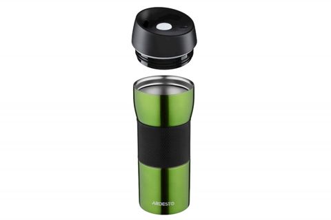 Termofincan Ardesto Easy travel S, 450 ml, paslanmayan polad, yaşıl — Bakı